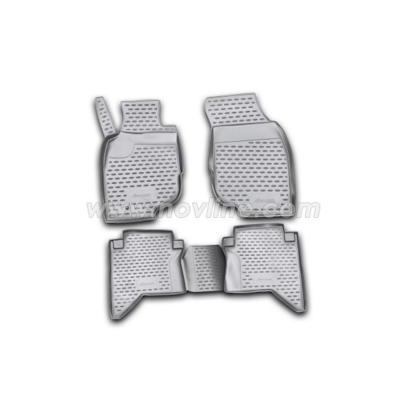 3D Patosnice TOYOTA Hilux 2004-2015, set 4 kom.